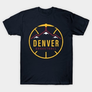 Denver Basketball Title Run, Mile High Nugget T-Shirt